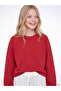 Two Mt Shop Quality Lcw Kids Ecru 3 Thread Printed Loose & Baggy Girls' Sweatshirt - 3