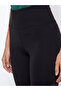 Black Spanish Flare Women's Sports Leggings Pants - 4