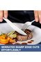 30 Pack Silverware Set, Stainless Steel Flatware Cutlery - 5