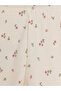 Özmarka New Season Ecru Patterned Baby Girl Tights 3-Pack - 7