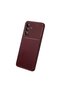 Samsung Galaxy A27 5g Auto Focus Carbon Cover - Burgundy - 3