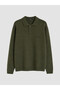 Rmz Gi̇yi̇m Farkiyla Devrik Roba Collar Embroidered Men's Sweater - 6