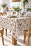 Fiber Pvc Kitchen Tablecloth – Wipeable, Stain-Resistant, and Easy to Clean - 5