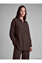 Two Mt Shop Quality Lcw Modest Brown Women's Shirt Tunic