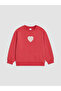 Two Mt Shop Quality Red 2 Thread Embroidered Standard & Regular Girls' Sweats - 4
