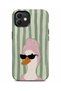 Compatible with iPhone 12 / 12Pro - Cool Duck, Double Layer Tough Cover, Glossy Surface Protective Glossy Case