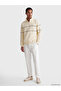 Peak New Season Beige High Collar Printed Men's Thick Sweatshirt - 2