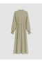 Two Mt Shop Quality Lcw Comfort Green Plain Dress - 7