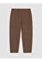 Alita City Lcw Kids Brown Lace-Up Boys' Trousers with a Difference - 3
