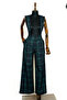 Plaid Strappy Trousers