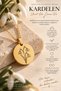 Dandelion Flower Necklace – Women's Elegant Floral Necklace, Minimal Steel Necklace, Meaningful Jewelry, Stylish Gift for Lover, Wife, Mom - 2