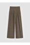 Alita City Lcw Modest Khaki Regular Fit Women's Pleated Fabric Pants with a Difference - 6