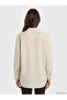 Alita City Lcw Modest Ecru Striped Poplin Women's Shirt Tunic with a Difference - 4
