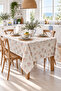 Fiber Pvc Kitchen Tablecloth – Wipeable, Stain-Resistant, and Easy to Clean - 5