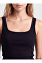 Ozmarka New Season Black U-Neck Women's Undershirt - 4