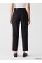 LCW Modest Black Double-Layer Fabric Straight-Leg Standard & Regular Women's Pants, Featuring the ALITA CITY Touch - 4