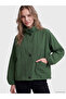 Alita City Lcw Vision Green Stand Collar Oversize Women's Coat with a Difference - 2