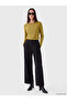 Two Mt Shop Quality Lcw Everyday Green Interlock Plain Narrow & Slim Long Sleeve Women's Bodysuit - 2