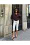 High Collar Bengalin Zippered Jacket - 3