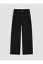 Two Mt Shop Quality Lcw Kids Black Wideleg Girls Gabardine Trousers