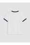 Alita City White Oval Collar New York Printed Girls' T-Shirt with a Difference - 3