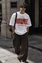 Face Design Printed Oversize 100% Cotton Premium T-Shirt - 2