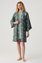 Floral Patterned Dressing Gown Set - 2