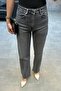High Waist Straight Fit Denim Trousers Sun539 - 6