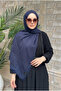 Poloist Bürümcük Shawl Indigo Blue - 2