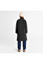 Women's Black Water Repellent Insulated Long Jacket Water Repellent Insulated Long Mac - 2