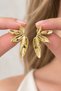 Women's Lightweight Large Leaf Earrings