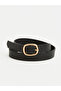 Alita City with a Difference, Lcw Accessories Black Plain Women's Belt