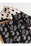 Two Mt Shop Quality Lcw Accessories Black Patterned Women's Belt - 3
