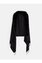 Two Mt Shop Quality Lcw Modest Black Voile Plain Women's Shawl