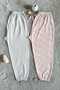 Women's 2-Pack Winter Elastic Waist Long Floral Pajamas Relaxed Fit Loungewear - Casual Comfort and Elegance