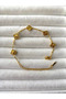 Unisex Stainless Steel Double-Sided Clover Bracelet - Tarnish Resistant - 17+5 cm Length - 7