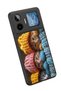 Gm 26 Pro Compatible Printed, Matte Black, Soft Silicone, Protective, Shock Absorbing Cover, Case - 3