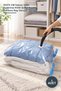 1 Piece Vacuum Storage Bag – 50X70 cm Vacuum Valve Sealed Leak-Proof Ziplock Transparent Clothing Storage Bag Vacuum Storage