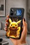 Gm 26 Pro Compatible Printed, Matte Black, Soft Silicone, Protective, Shock Absorbing Cover, Case