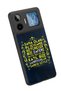 Gm 26 Pro Compatible Printed, Matte Black, Soft Silicone, Protective, Shock Absorbing Cover, Case - 3