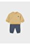 Baby Boy Knitted Set (4-Piece) Brown - 4
