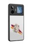 Gm 26 Pro Compatible Printed, Matte Black, Soft Silicone, Protective, Shock Absorbing Cover, Case - 2