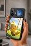 Gm 26 Pro Compatible Printed, Matte Black, Soft Silicone, Protective, Shock Absorbing Cover, Case