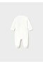 Newborn Baby Boy Double Velvet Pajama Set Light Brown - 3
