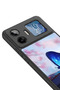 Gm 26 Pro Compatible Printed, Matte Black, Soft Silicone, Protective, Shock Absorbing Cover, Case - 4