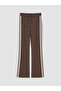 Two Mt Shop Quality Lcw Everyday Brown Plain Standard & Regular Women's Sweatpants - 5