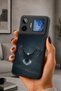 Gm 26 Pro Compatible Printed, Matte Black, Soft Silicone, Protective, Shock Absorbing Cover, Case