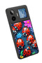Gm 26 Pro Compatible Printed, Matte Black, Soft Silicone, Protective, Shock Absorbing Cover, Case - 3