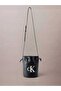 Small Size Signed Monogrammed Bucket Bag - 3