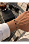 Yonca Model Steel Men's Bracelet - Non-Tarnish - Double-Sided - 17+5 cm - 3
